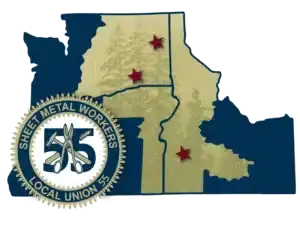 Sheet Metal Workers Local Union 55 seal